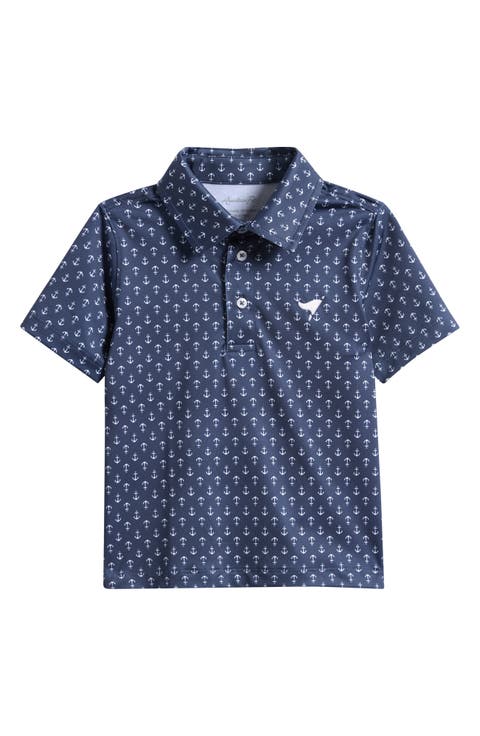 Kids' Anchor Print Polo (Toddler & Little Kid)