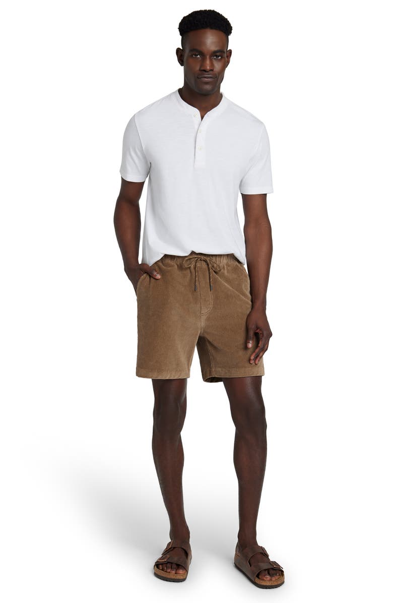 Faherty Corduroy Drawstring Shorts, Alternate, color, Spring Umber