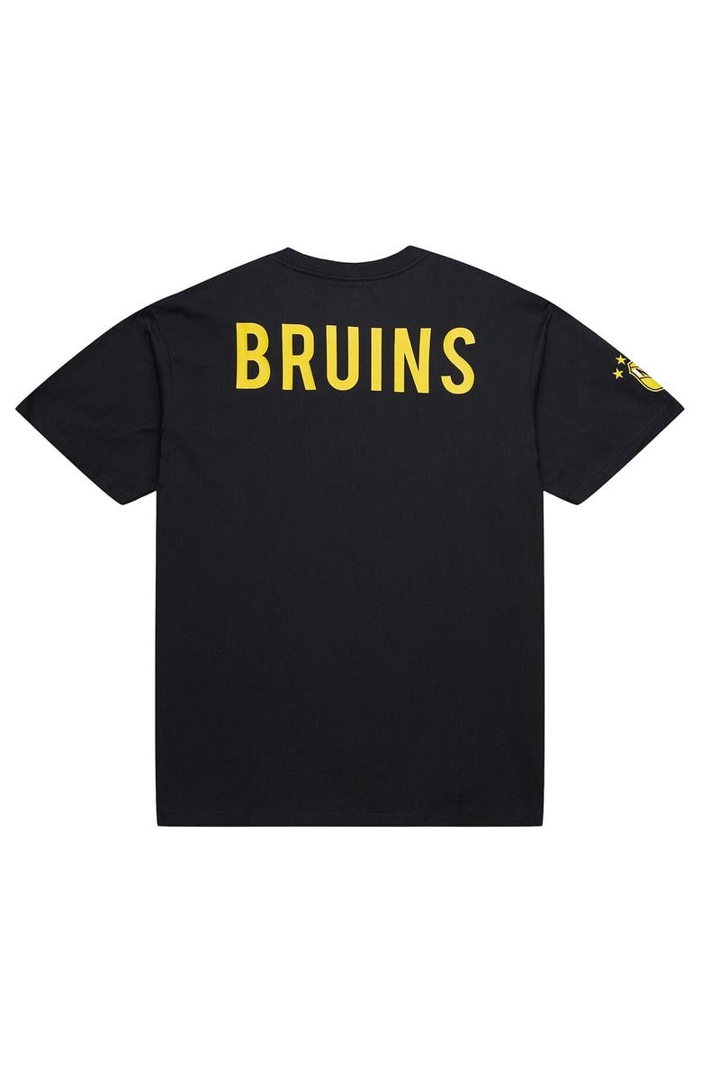 Mitchell & Ness Men's Mitchell & Ness Bobby Orr Black Boston Bruins NHL Ultimate Player Vintage Logo T-Shirt, Alternate, color, 