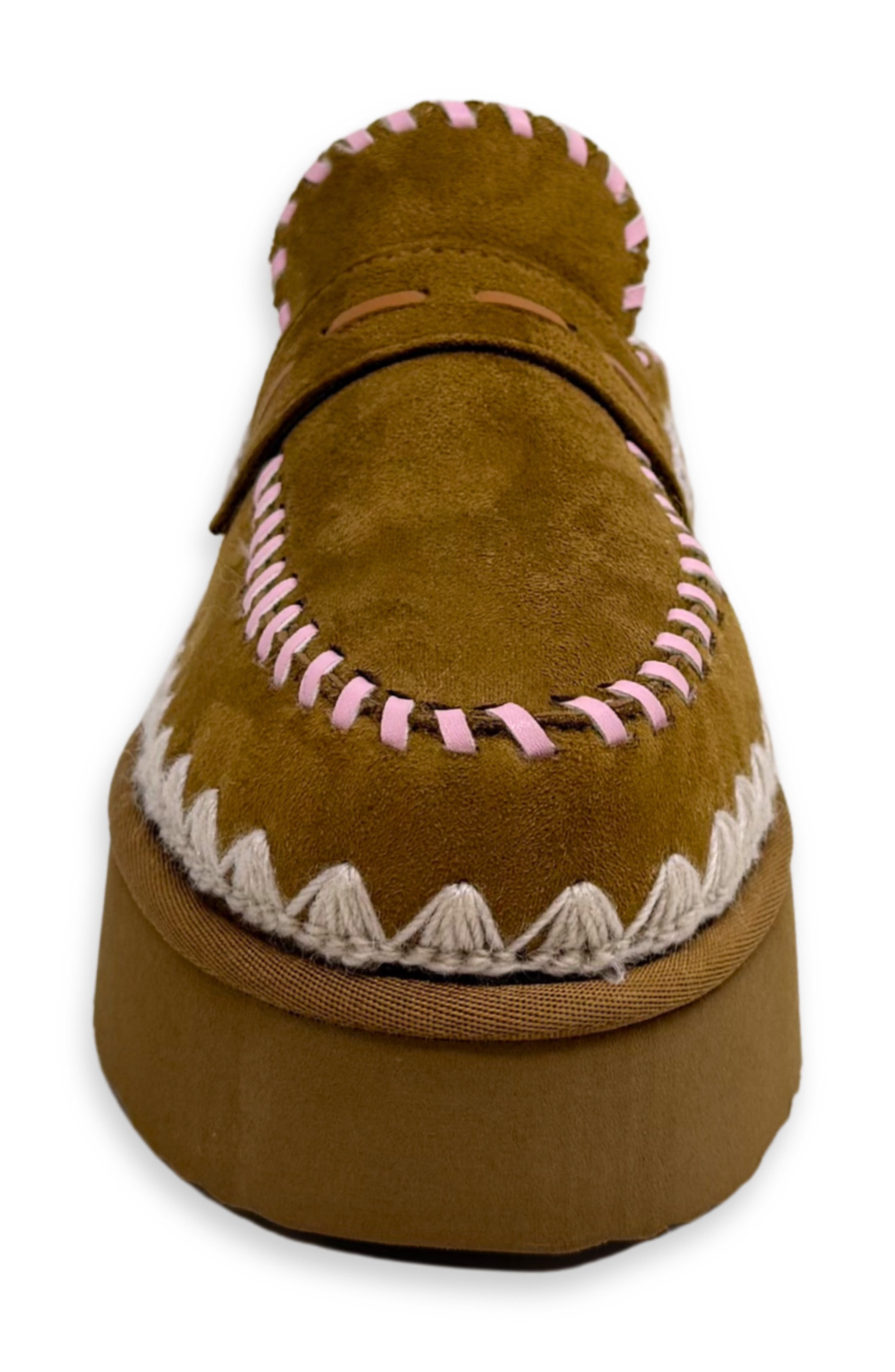 Lauryn Faux Suede Mule, Alternate, color, TAN
