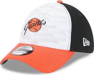 New Era Men's New Era Black/Orange San Francisco Giants 2025 MLB Clubhouse 39THIRTY Flex Hat