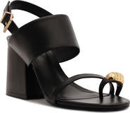 Schutz Mandy Ankle Strap Block Heel Sandal