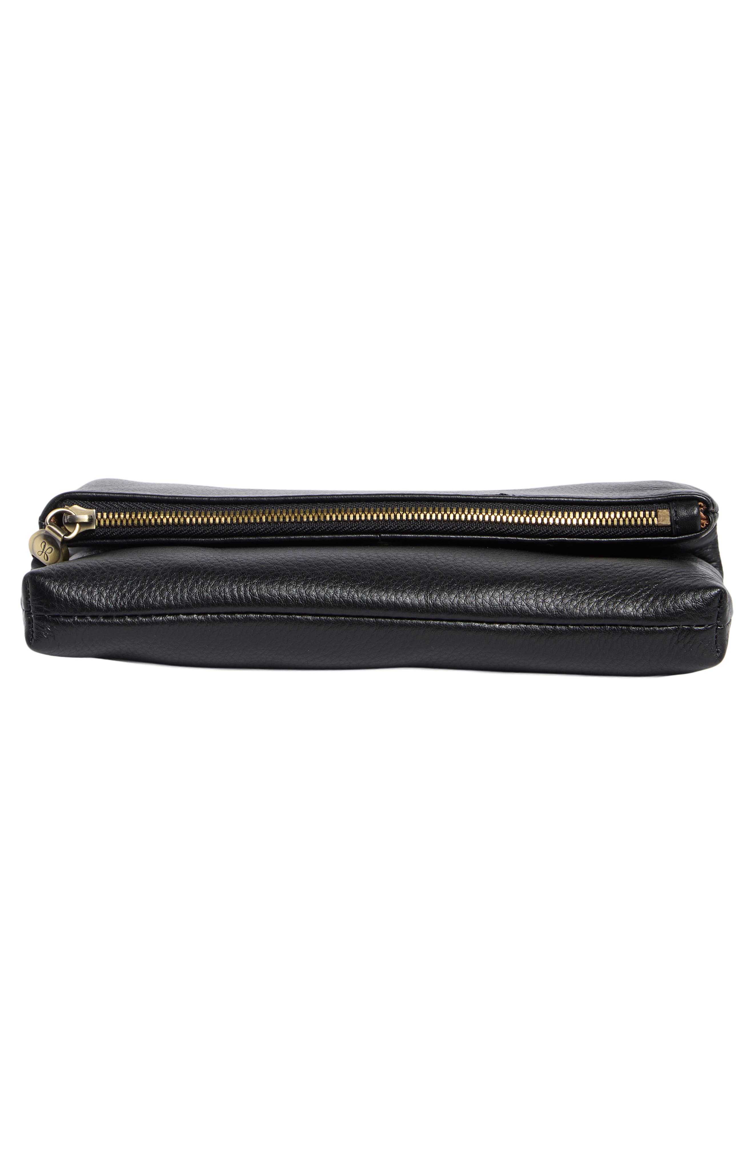 HOBO Grant Small Crossbody Bag, Alternate, color, Black