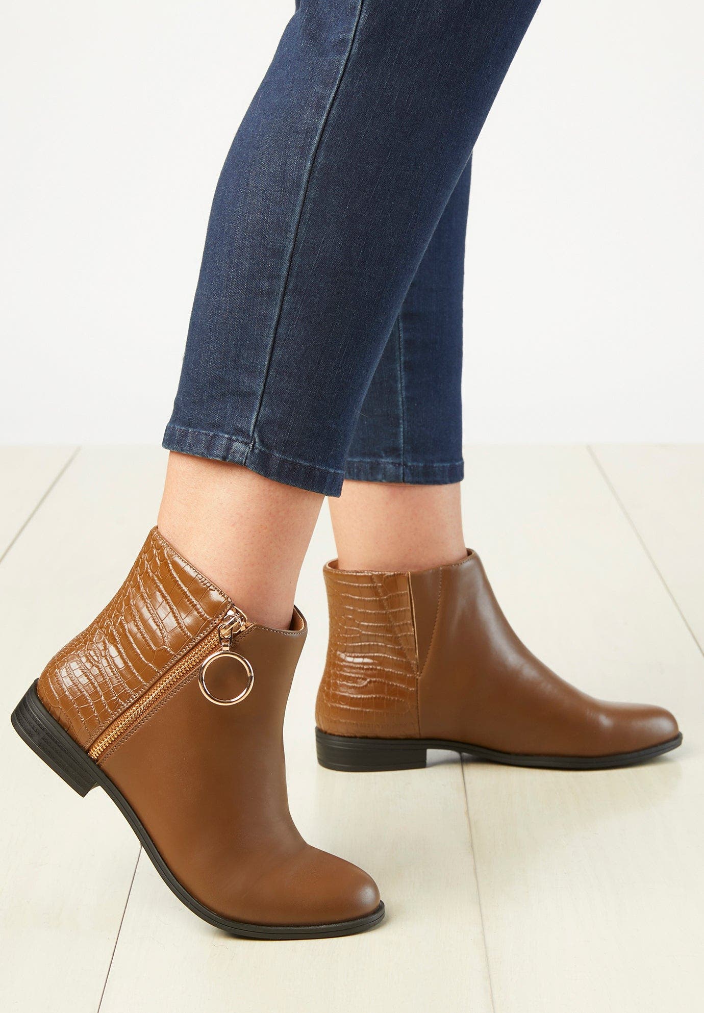 The Addi Bootie, Alternate, color, WINE