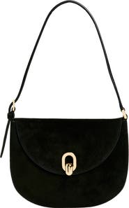 SAVETTE Tondo Suede Hobo Bag