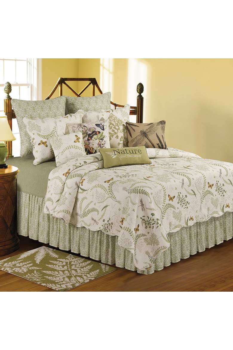 Althea Quilt Collection, Alternate, color, Green
