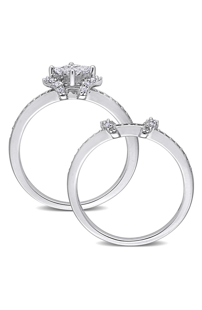 Julianna B. 1/2 CTW Diamond Bridal Ring Set, Alternate, color, Sterling Silver