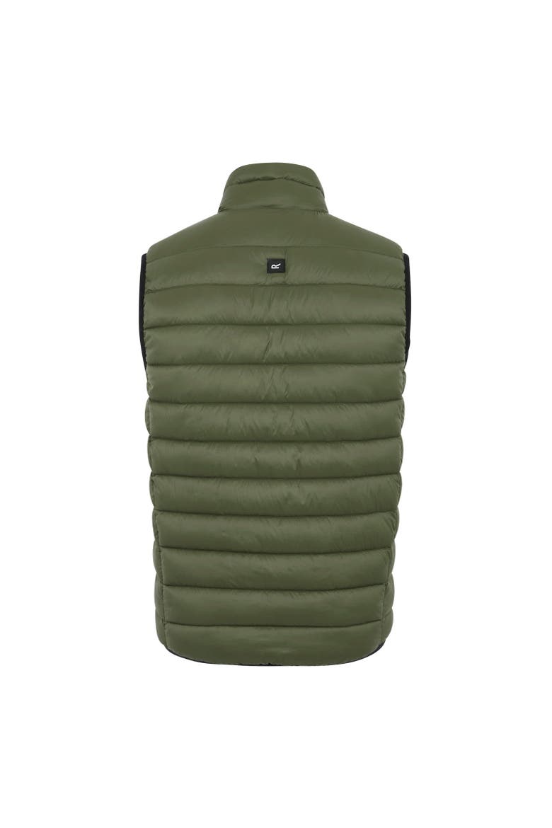 Marizion Quilted Vest, Alternate, color, Olive Night
