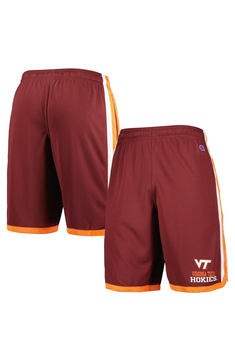 Champion Men's Champion Maroon Virginia Tech Hokies Basketball Shorts, Main, color, 