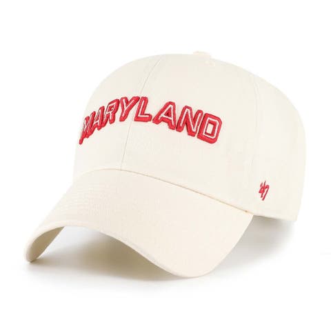 Men's '47 Sand Maryland Terrapins Vault Clean Up Adjustable Hat