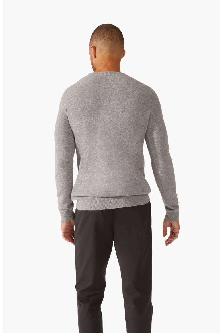 Mateo Cashmere Sweater, Alternate, color, Heather Grey
