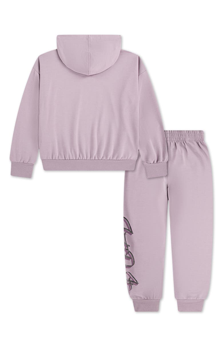 Nike Kids' Logo Hoodie & Joggers Set, Alternate, color, Plum Fog