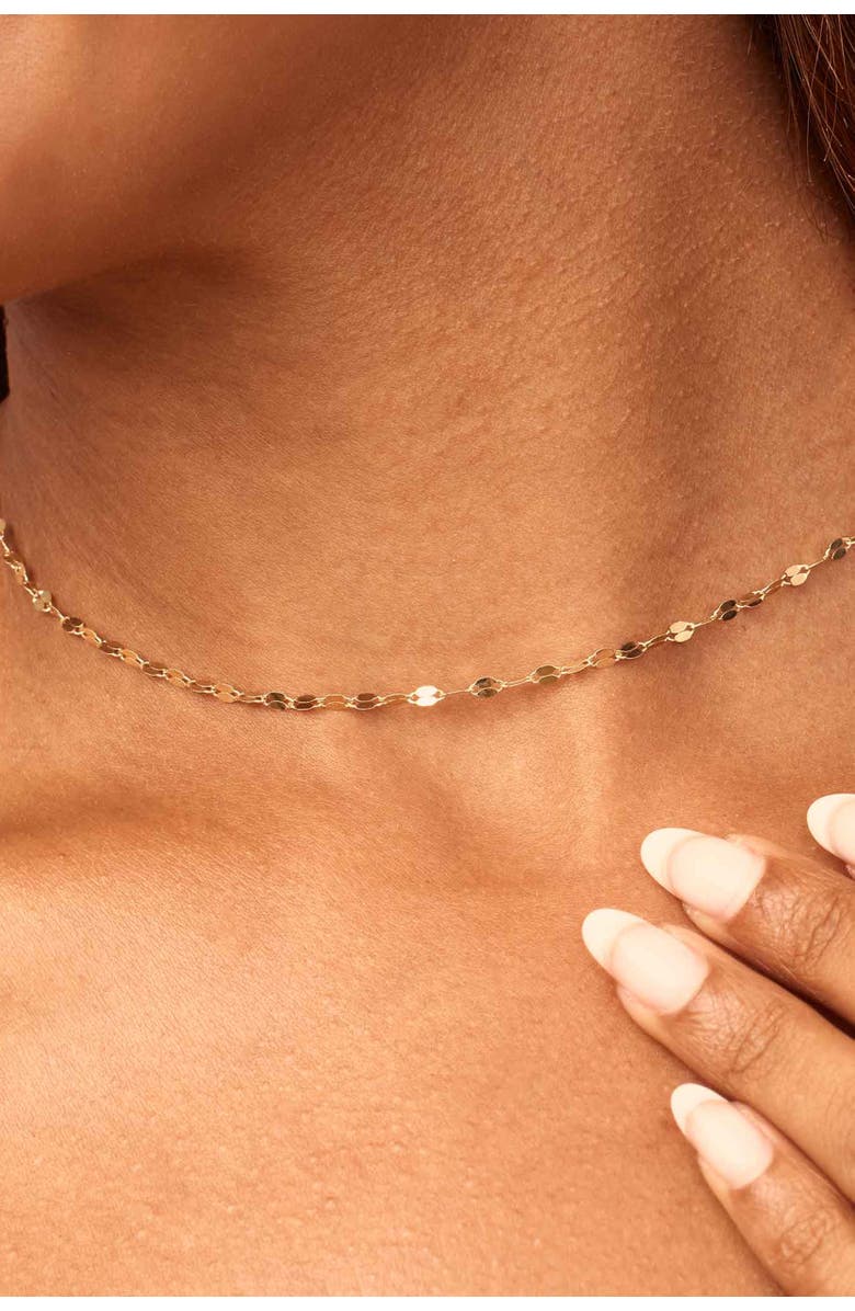 Oradina 14K Gold Cabaret Chain Necklace, Alternate, color,