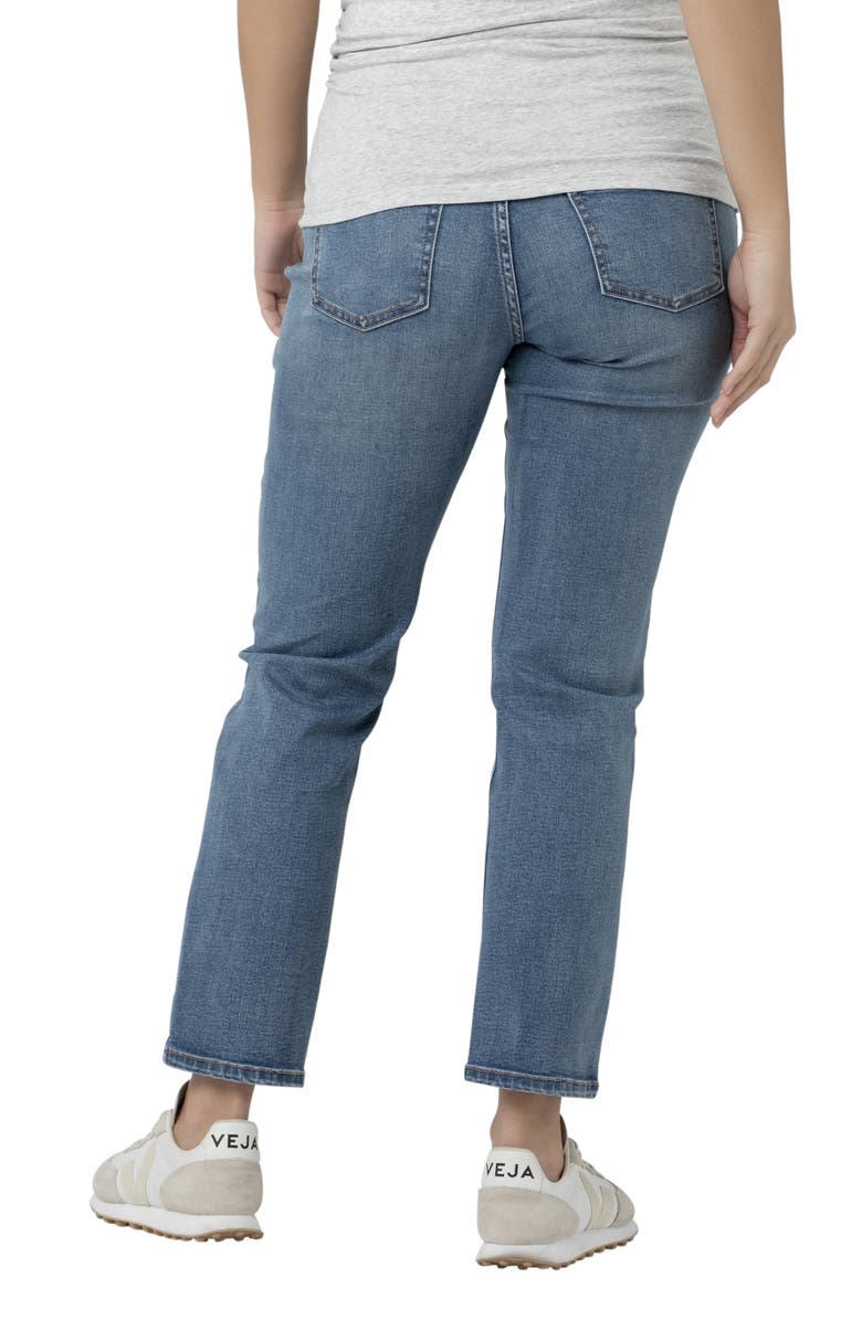 Ripe Maternity Hunter Over Bump Crop Jean, Alternate, color, Vintage Wash