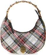 Kurt Geiger London Small Octavia Twill Shoulder Bag