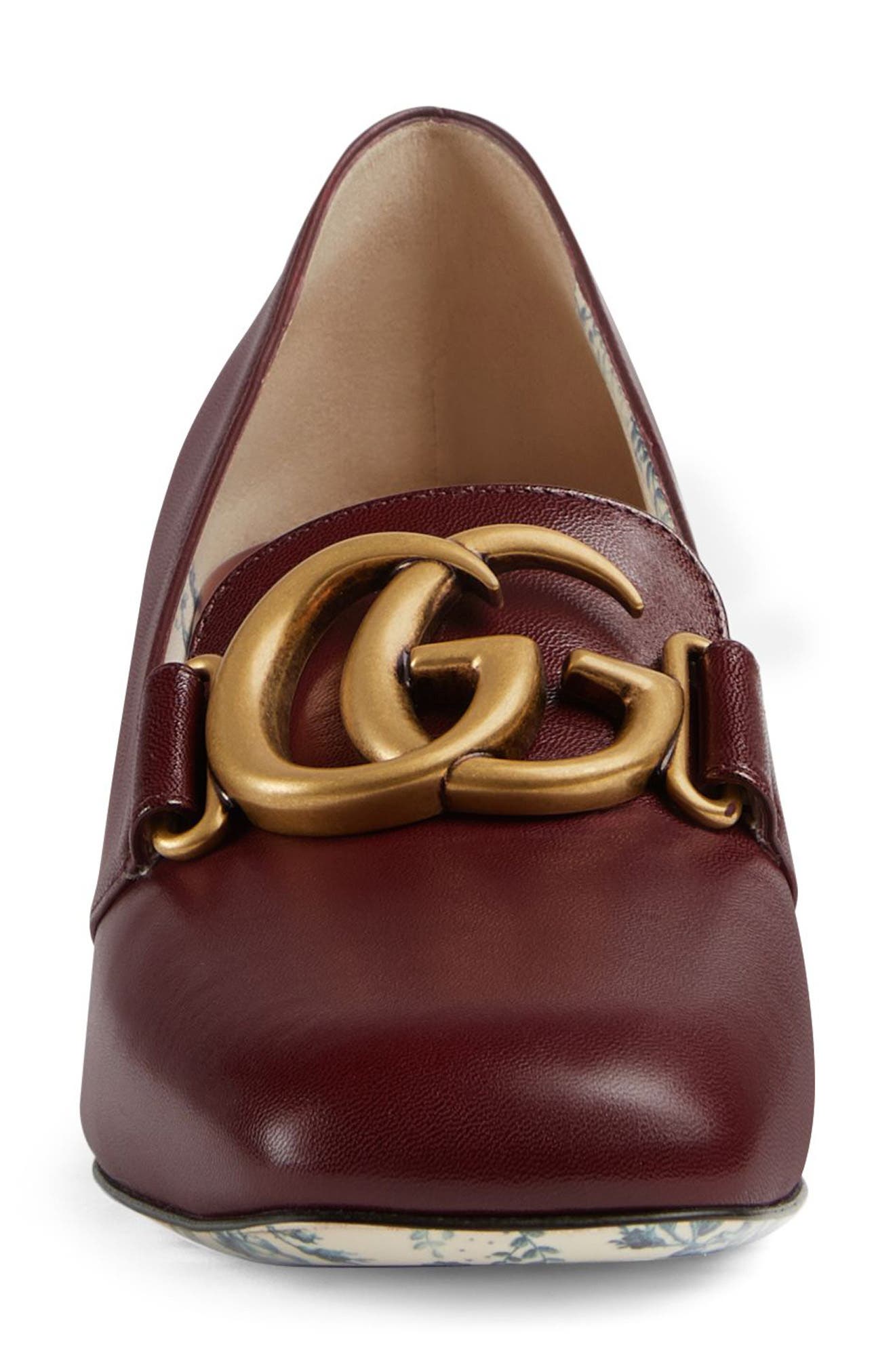 Gucci Loafer Pump, Alternate, color, 