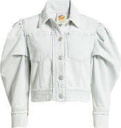 FARM Rio Stitch Detail Denim Jacket