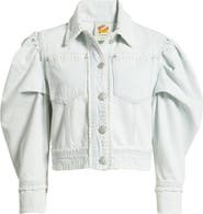 FARM Rio Stitch Detail Denim Jacket