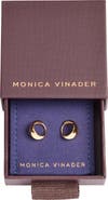 Monica Vinader Tapered Huggie Hoop Earrings