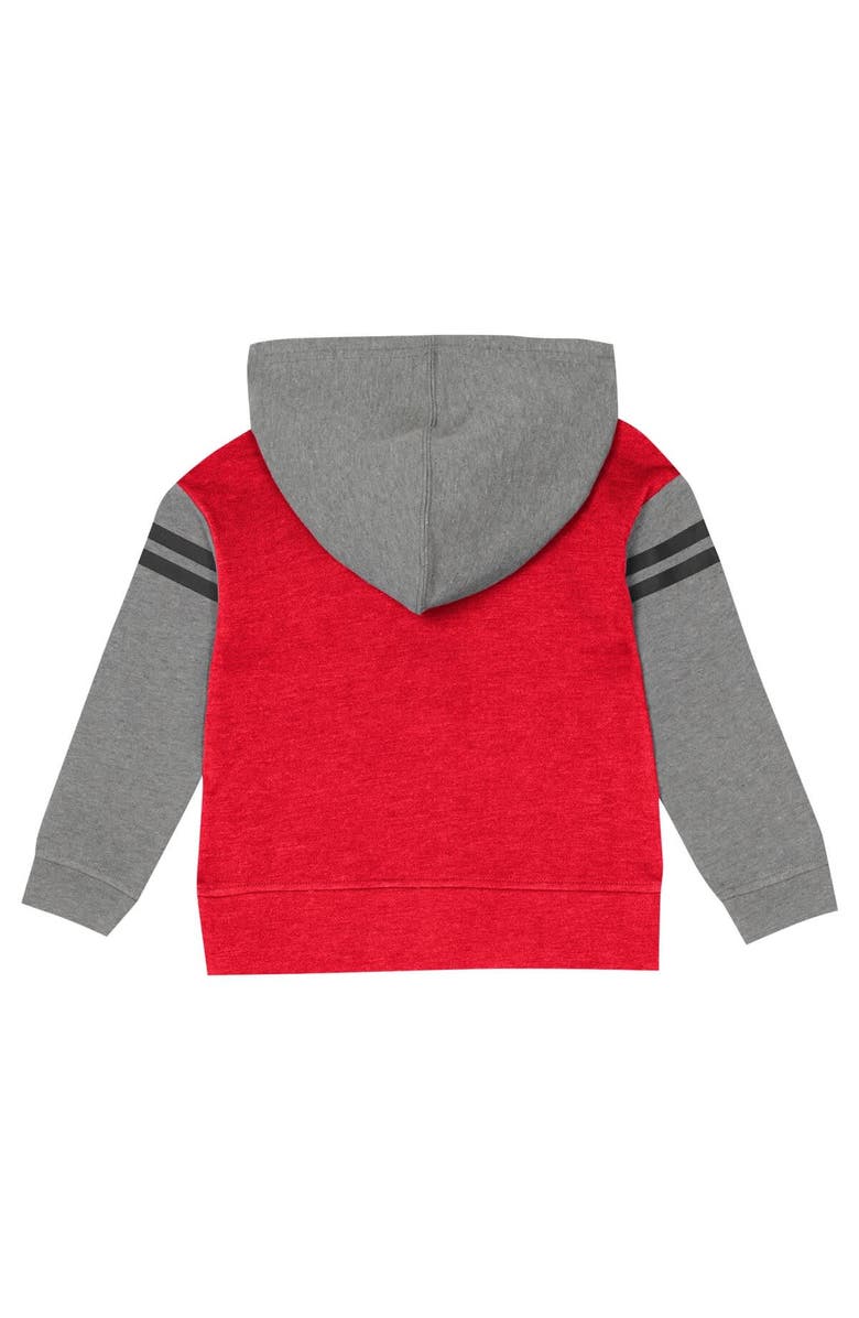 Outerstuff Girls Toddler Georgia Bulldogs Clubhouse Pullover Hoodie and Legging Set, Alternate, color, Red