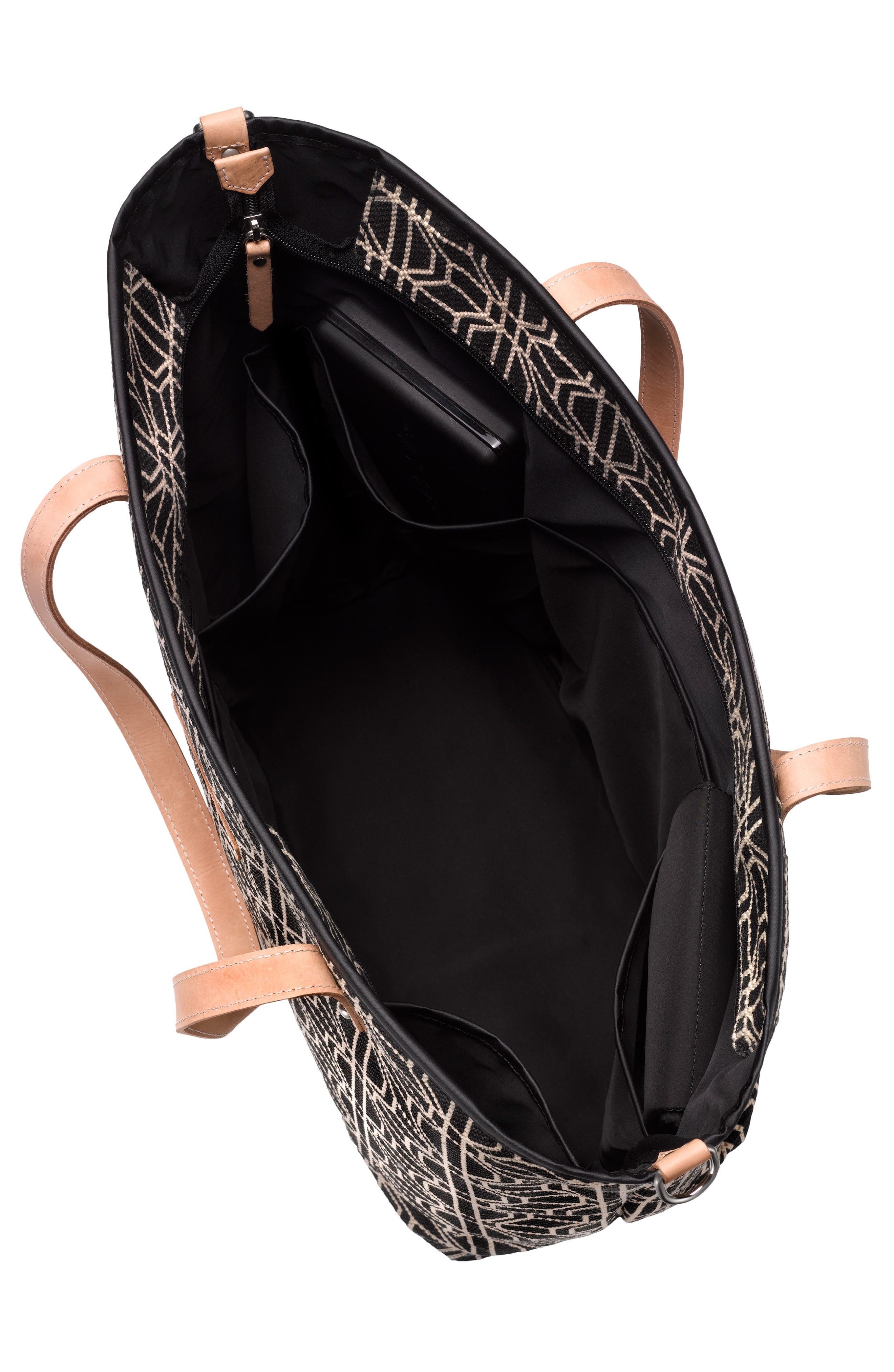 Petunia Pickle Bottom 'Downtown' Glazed Canvas Tote, Alternate, color, 