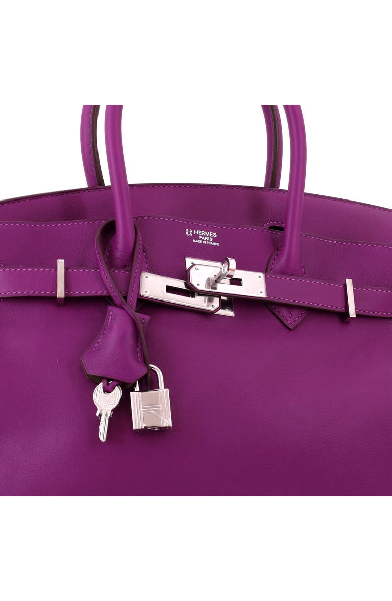 Pre-Owned Hermes Birkin Handbag Bicolor Swift with Palladium Hardware 30, Alternate, color, Bicolor - Anemone/Etain