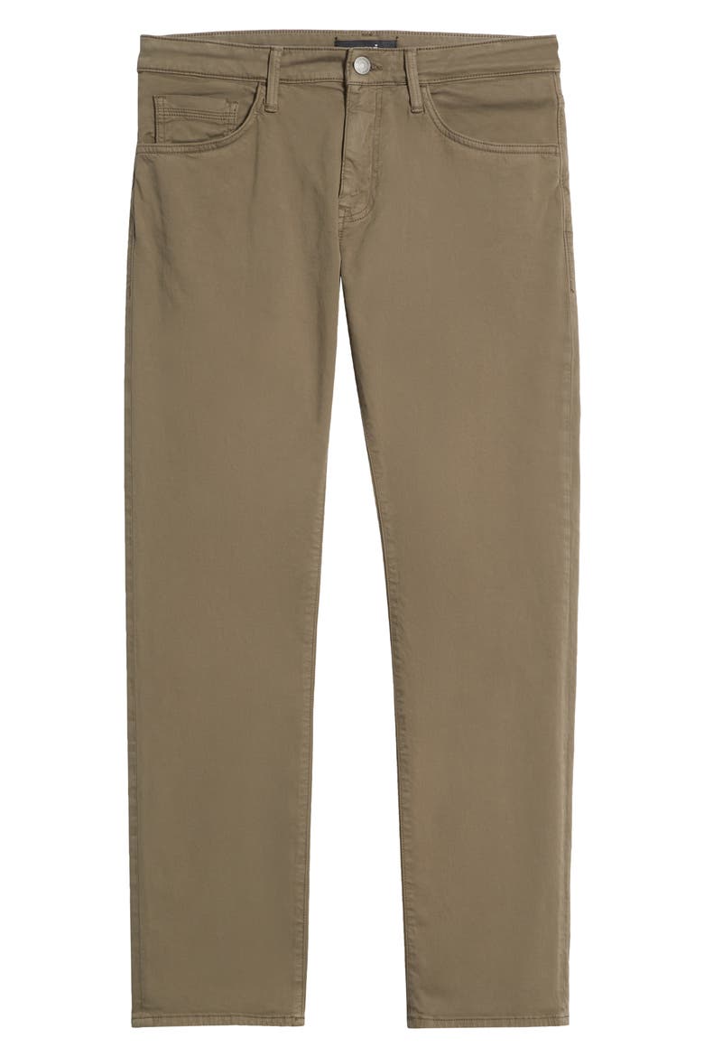 Zach Straight Leg Twill Pants, Alternate, color, MOSS TWILL