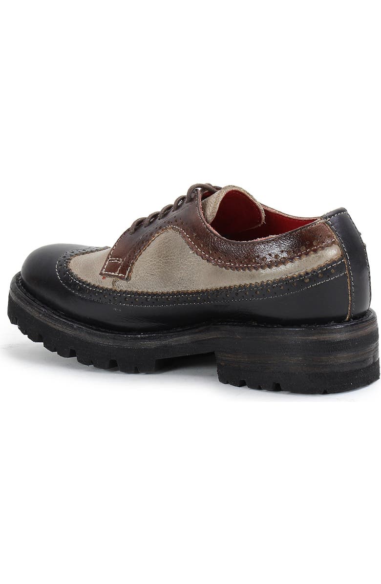 Bed Stu Lita K III Wingtip Shoe, Alternate, color, Starry Night Rustic