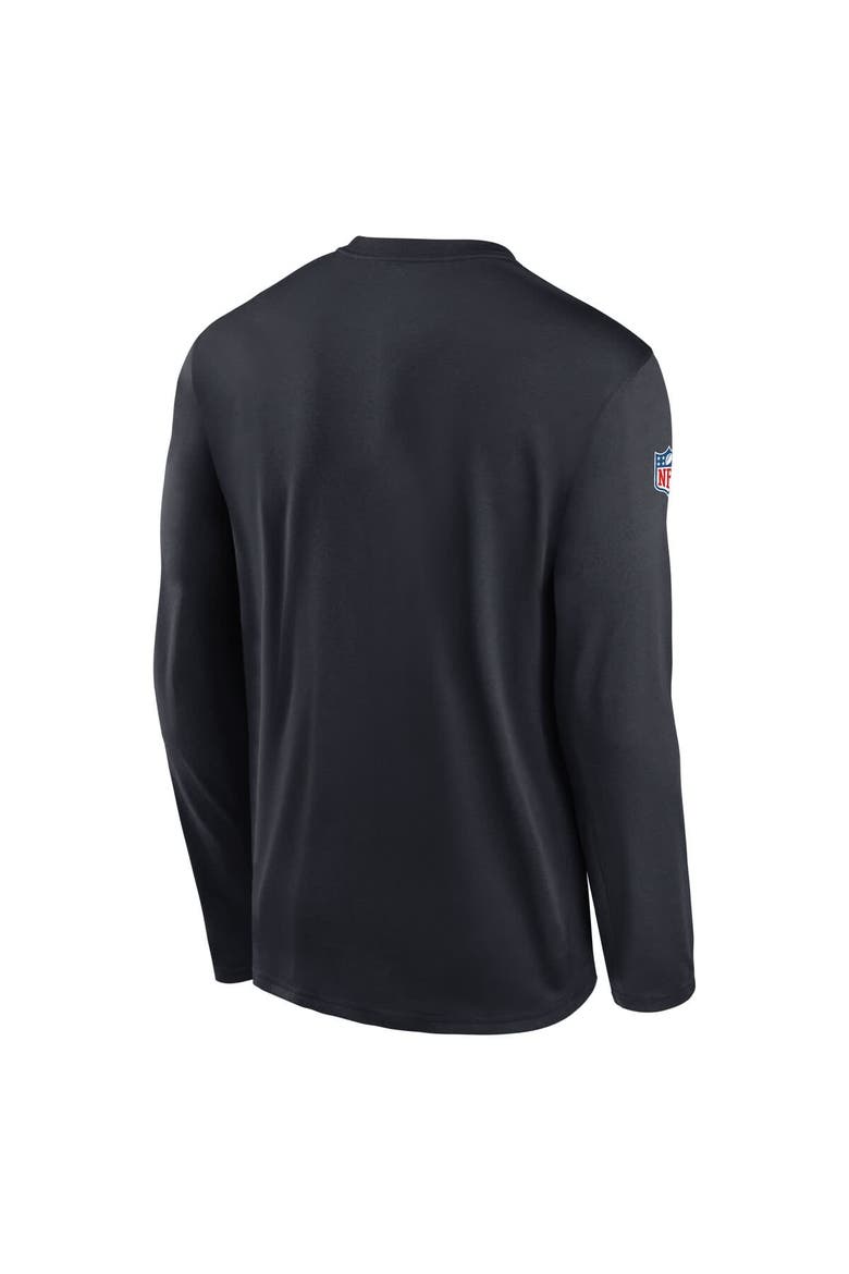 Men's Nike Navy Houston Texans Legend Small Logo Performance Long Sleeve T-Shirt, Alternate, color, Navy