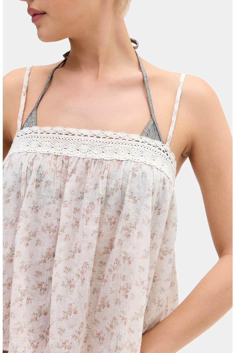 Elara Babydoll Camisole, Alternate, color, DITSY FLORAL