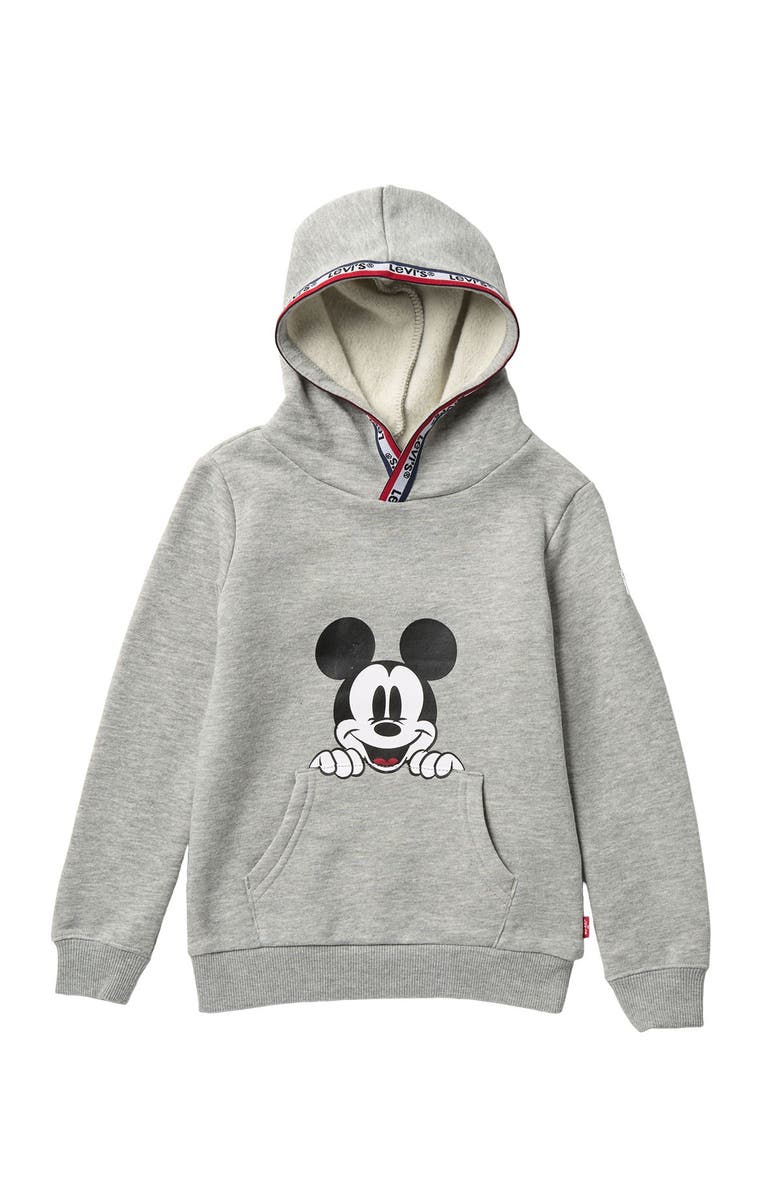 Levi's<sup>®</sup> Disney Mickey Mouse Pocket Hoodie, Main, color, 