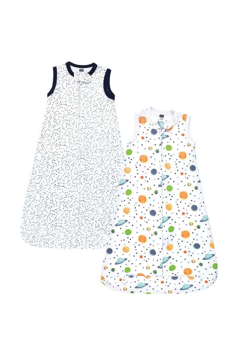 Interlock Cotton Sleeveless Sleeping Bag, Main, color, Space