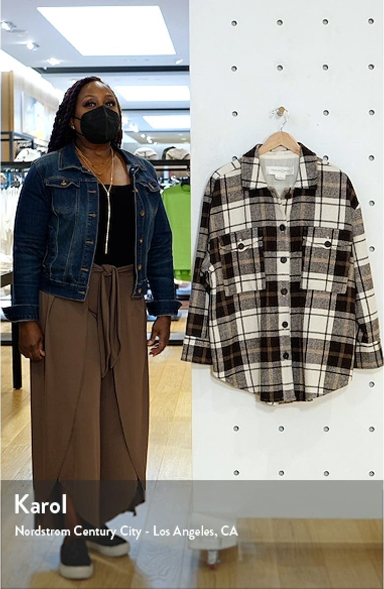 Plaid Shirt Jacket, sales video thumbnail