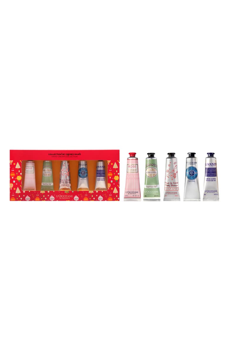 L'Occitane Hand Cream 5-Piece Set, Main, color, 