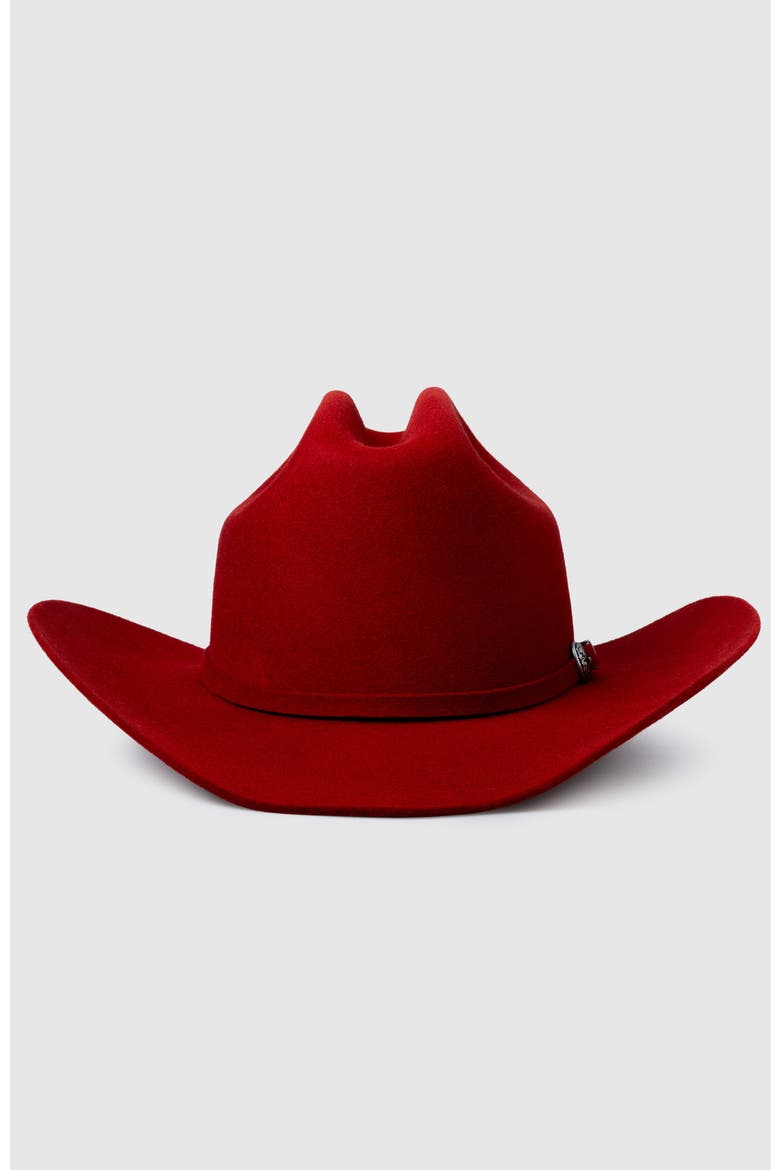 The Roamer Wool Western Cowboy Hat, Alternate, color, Dark Red