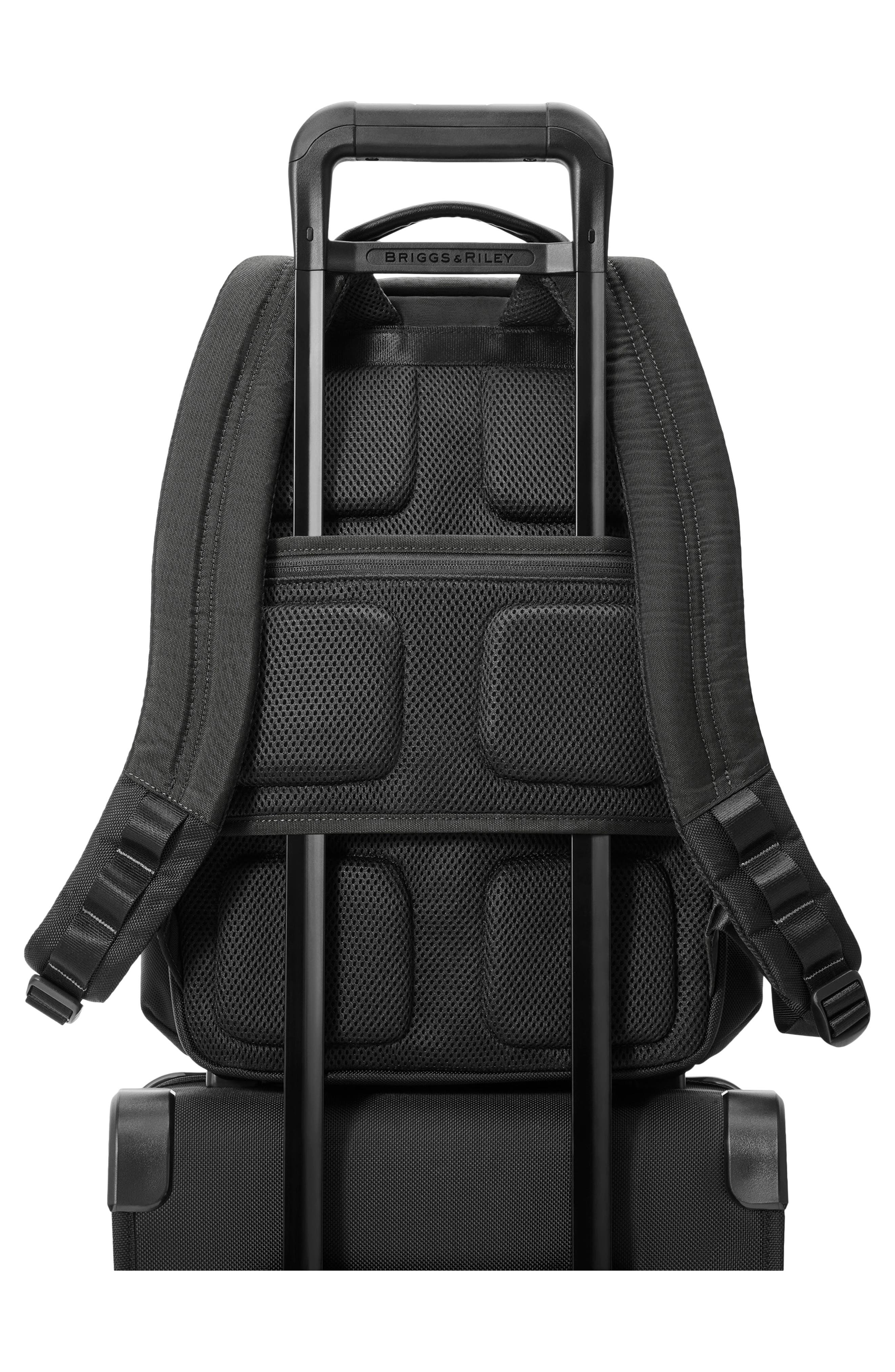 HTA Medium Widemouth Backpack, Alternate, color, BLACK