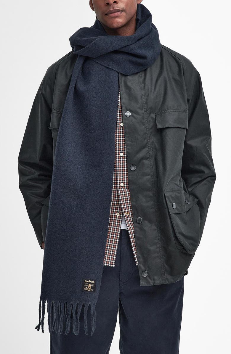 Barbour Brandy Bouclé Scarf, Main, color,