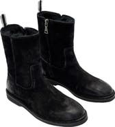 John Varvatos Varick Leather Zip Boot