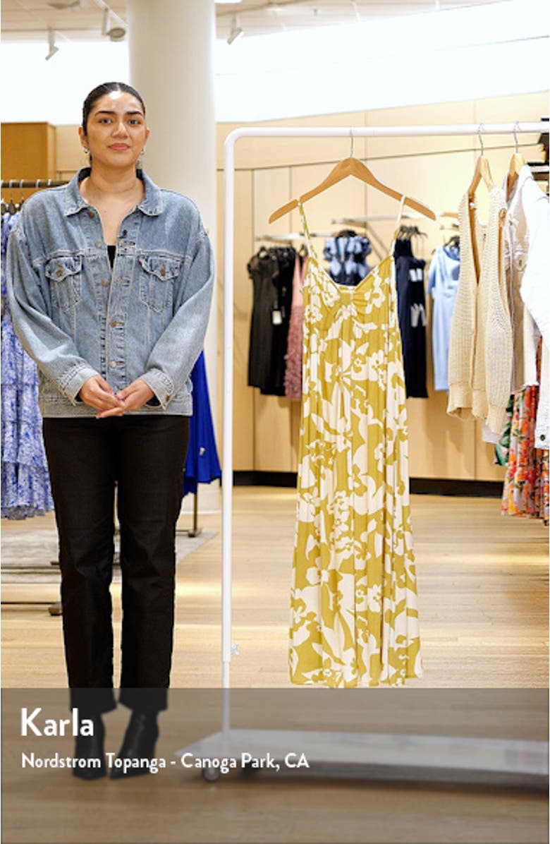 Daybreak Floral Midi Sundress, sales video thumbnail