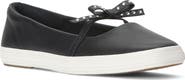 Keds® Leather Square Toe Flat