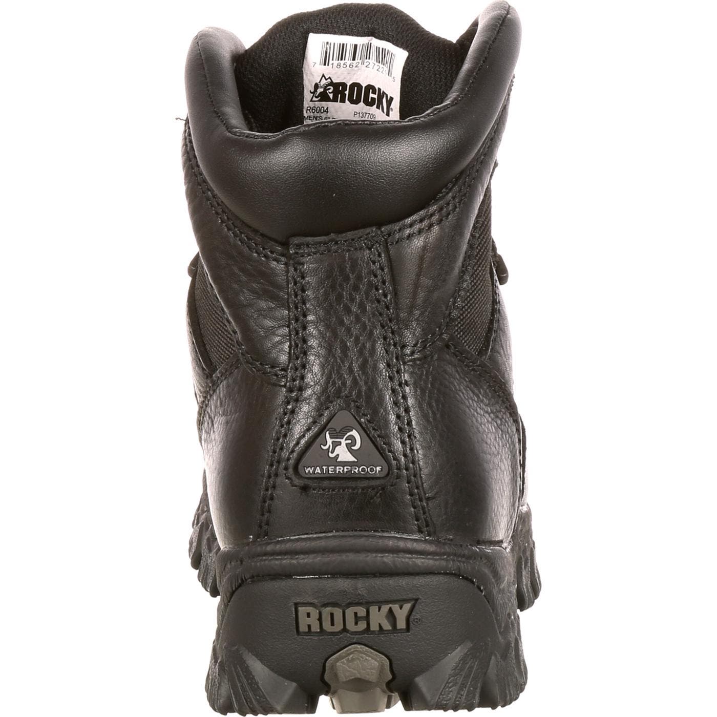 Rocky Waterproof  Composite Toe Duty Boot, Alternate, color, Black