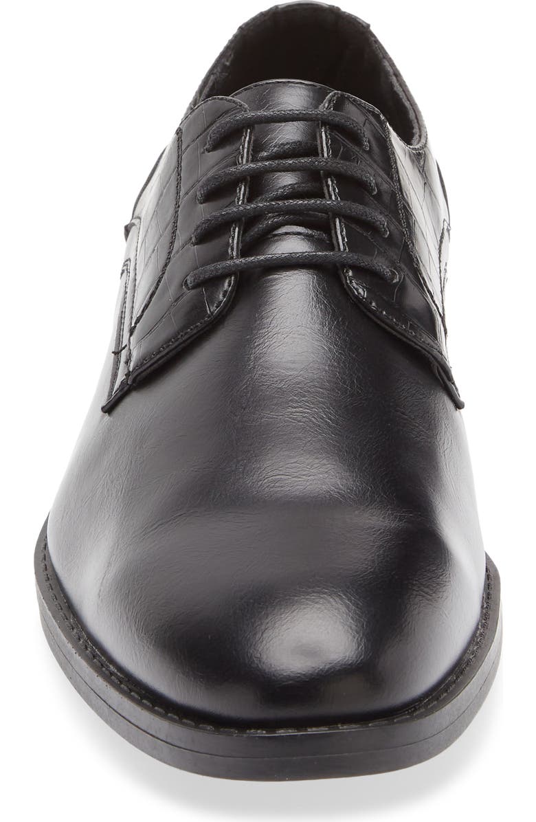 GEOFFREY BEENE Faux Leather Loafer, Alternate, color, Black