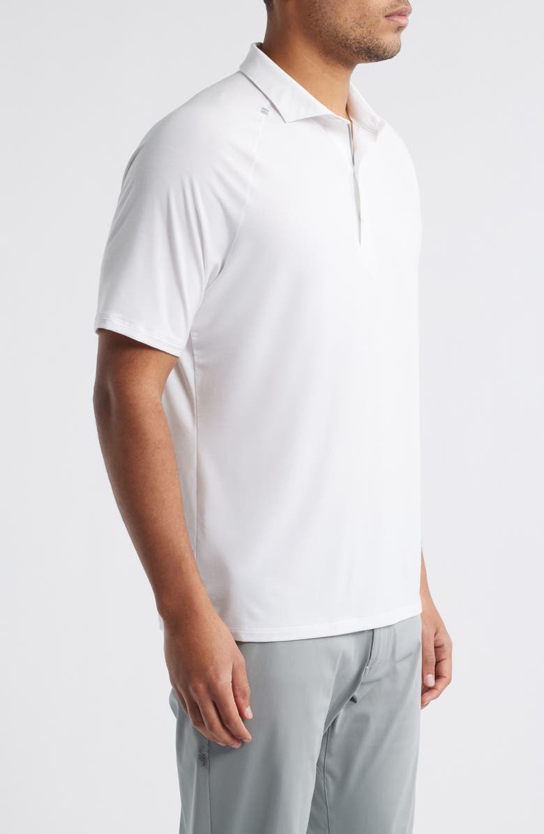 johnnie-O Callan Performance Polo, Alternate, color, White