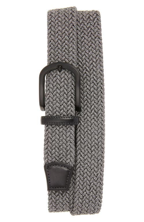 Torino Braided Mélange Belts in Grey  product