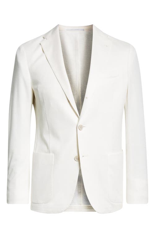 ELEVENTY ELEVENTY UNSTRUCTURED LINEN & COTTON SPORT COAT