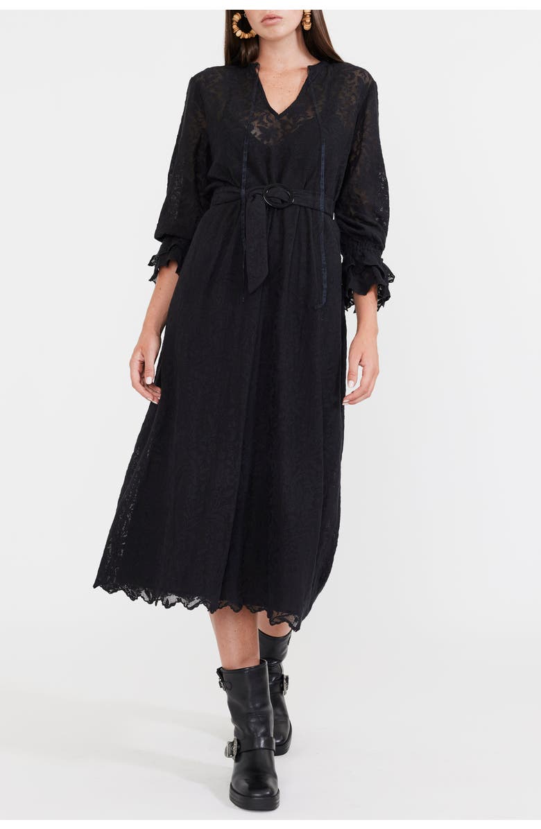 Eddy Penny Midi Dress, Alternate, color, 