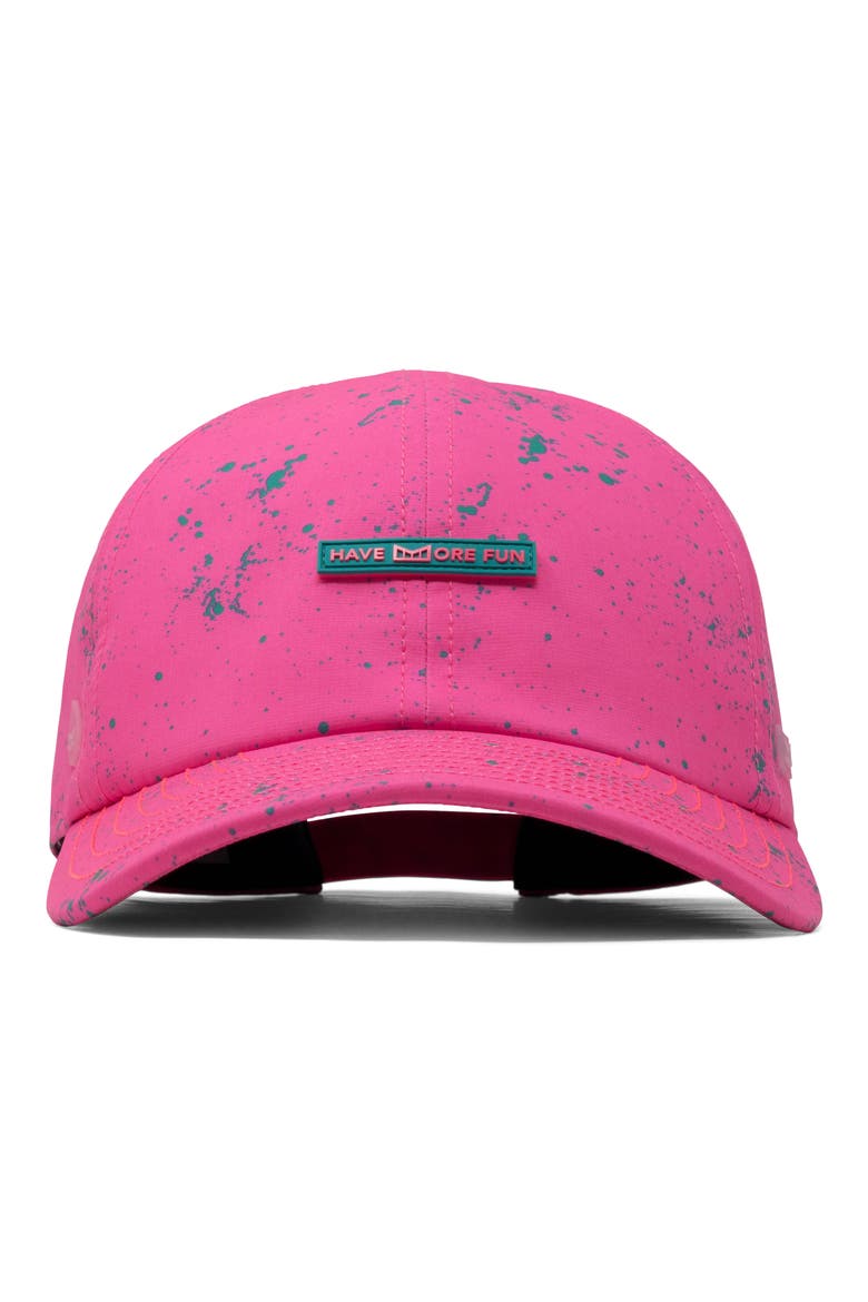 Legend Hydro Performance Dad Hat, Alternate, color, HOT PINK