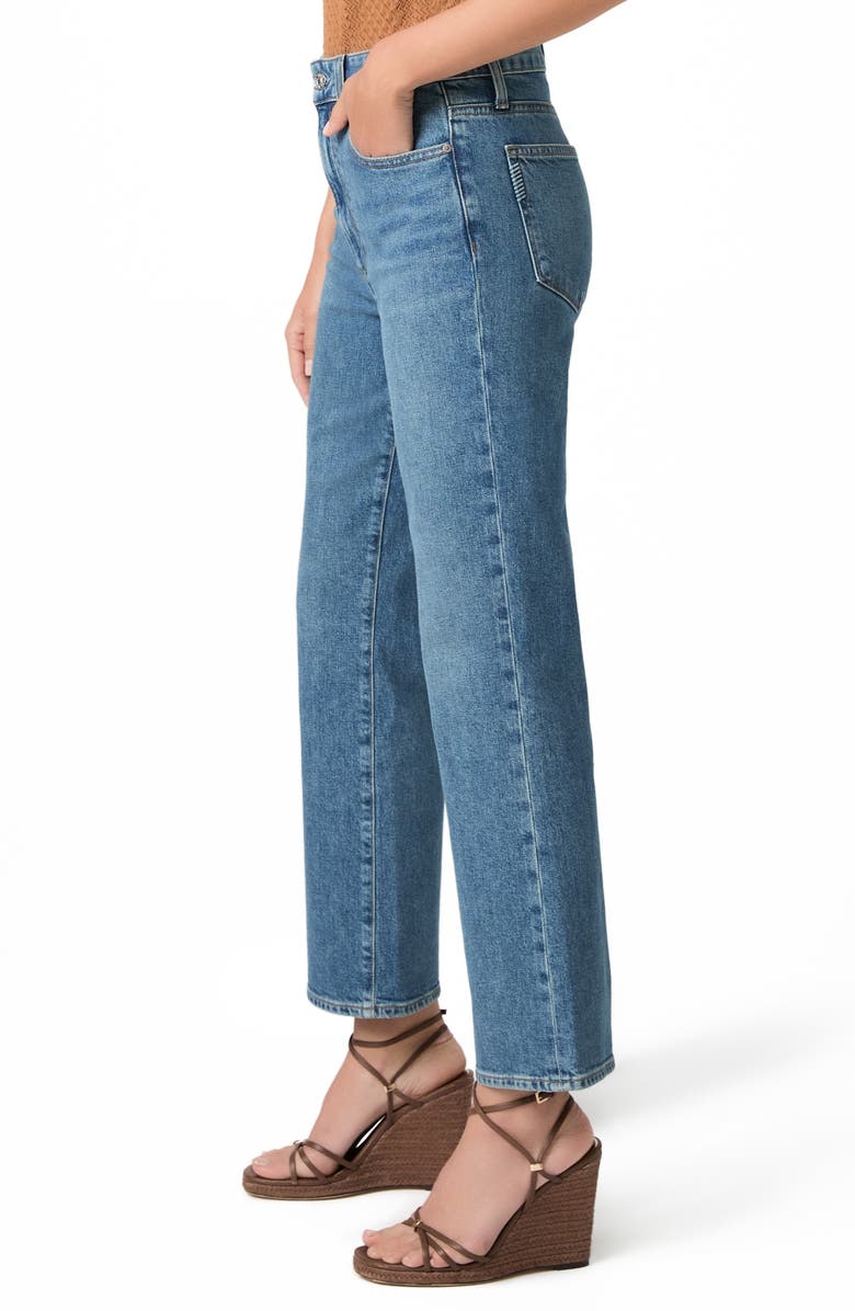 PAIGE Stevie High Waist Ankle Bootcut Jeans, Alternate, color, Exposition