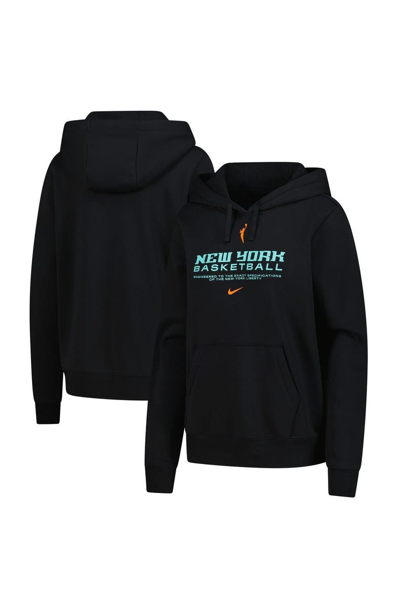 Nike Women's Nike  Black New York Liberty Club City Pullover Hoodie, Main, color, Black