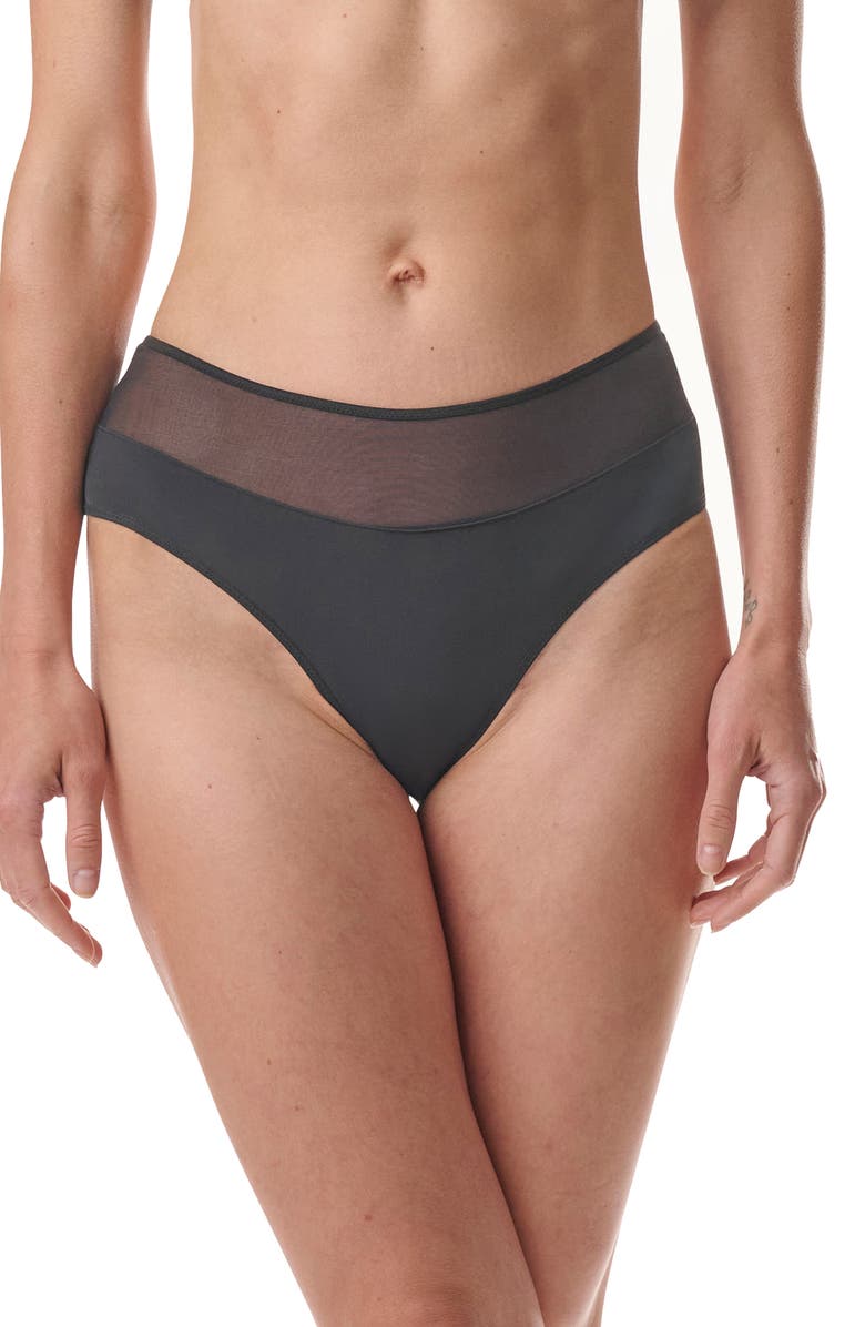 Wolford Mesh Panel Briefs, Main, color,